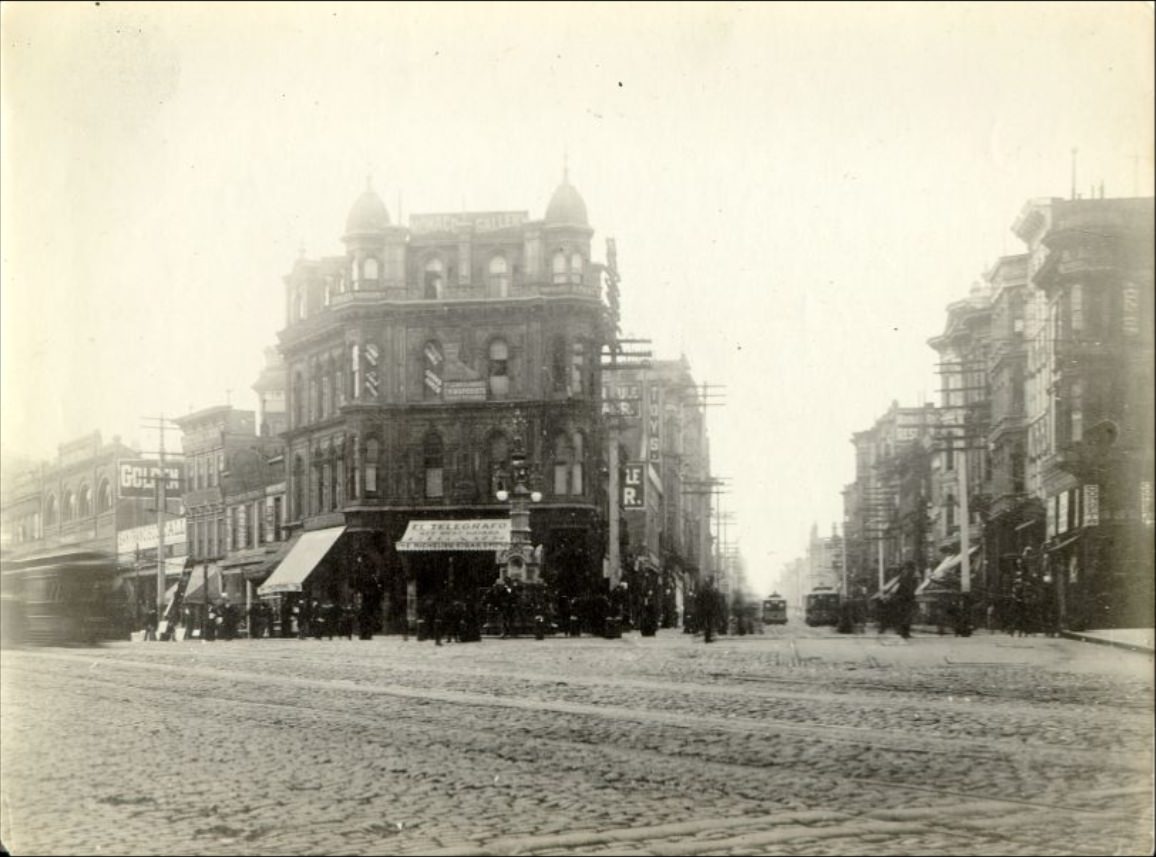 #14 Market and Geary streets, 1890s