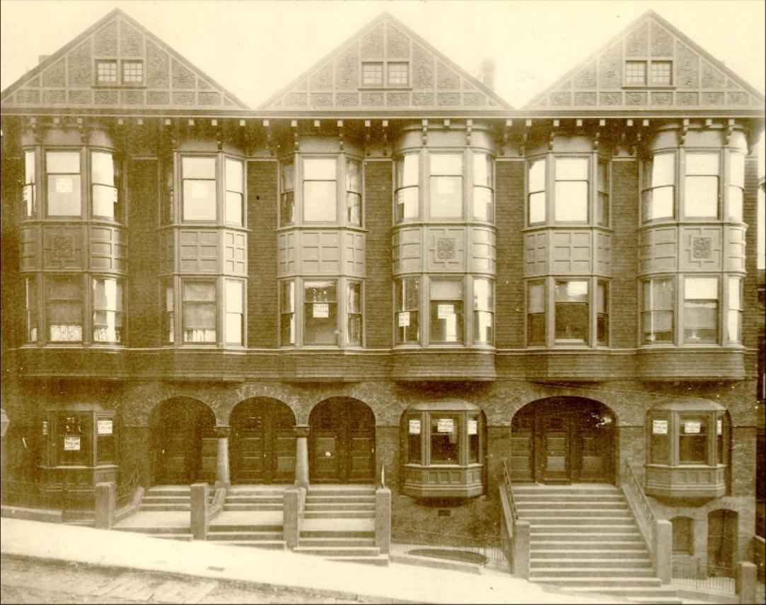 #22 New Clay Street flat, south side Clay Street between Leavenworth and Hyde streets, October 24, 1891