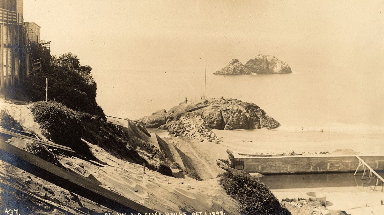 #24 Below Old Cliff House, October 1, 1892