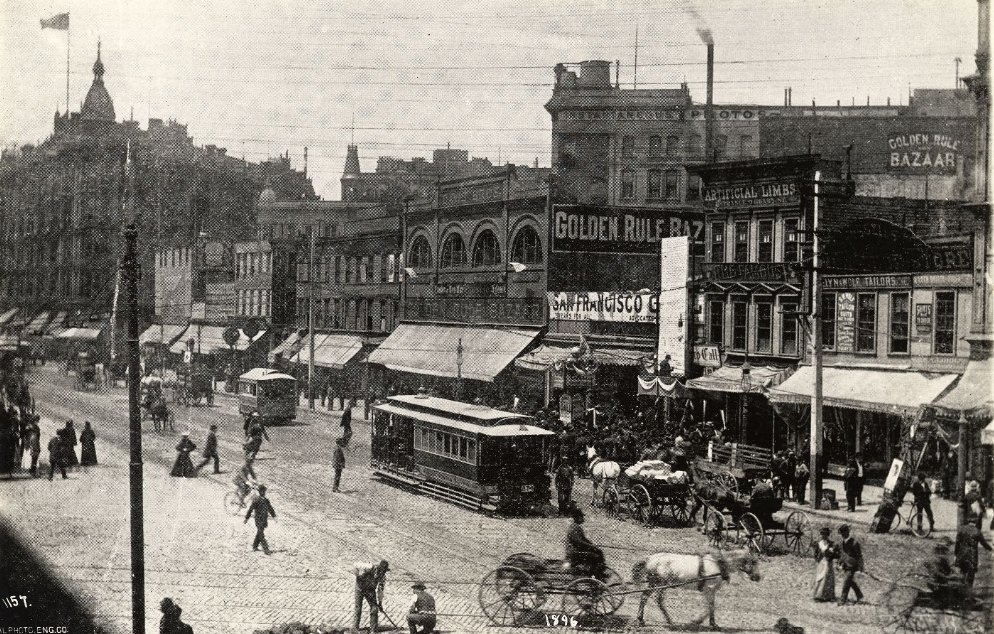 #29 The Blythe Block, Market Street view, 1896