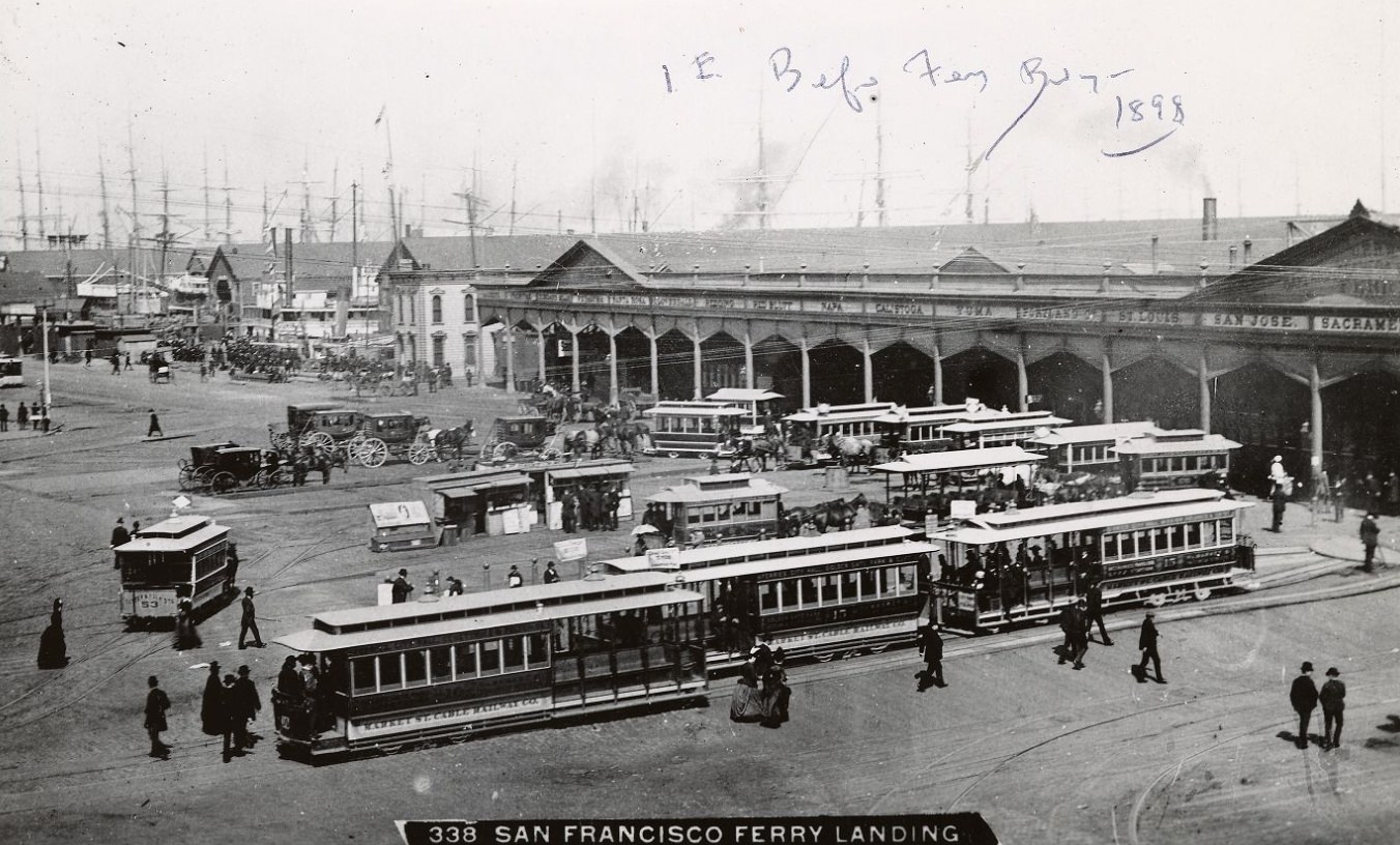 #31 San Francisco Ferry Landing, 1898