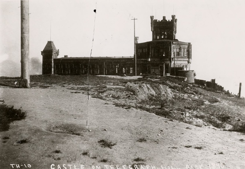 #33 Castle on Telegraph Hill Park, 1890