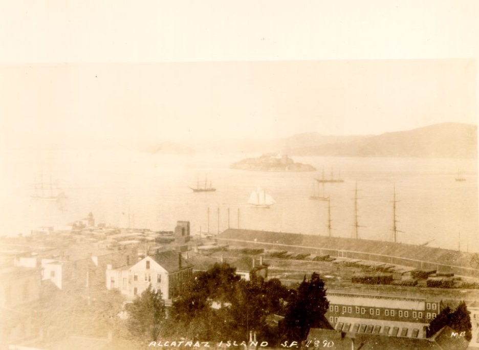 #73 Alcatraz Island, 1890