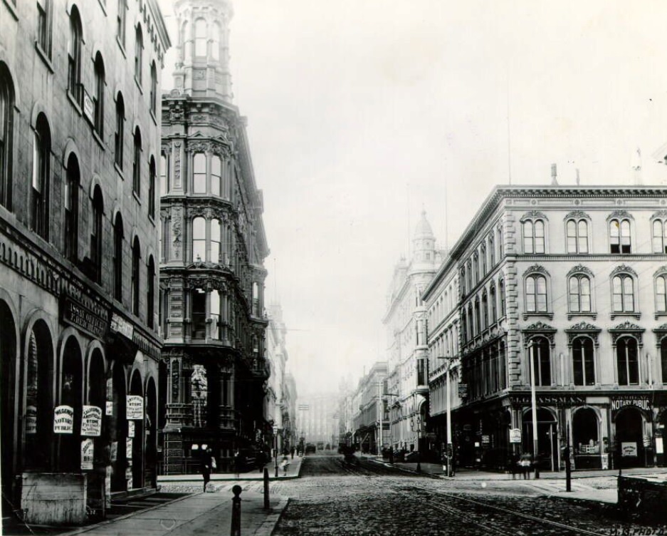 #87 Montgomery and California Street, 1894