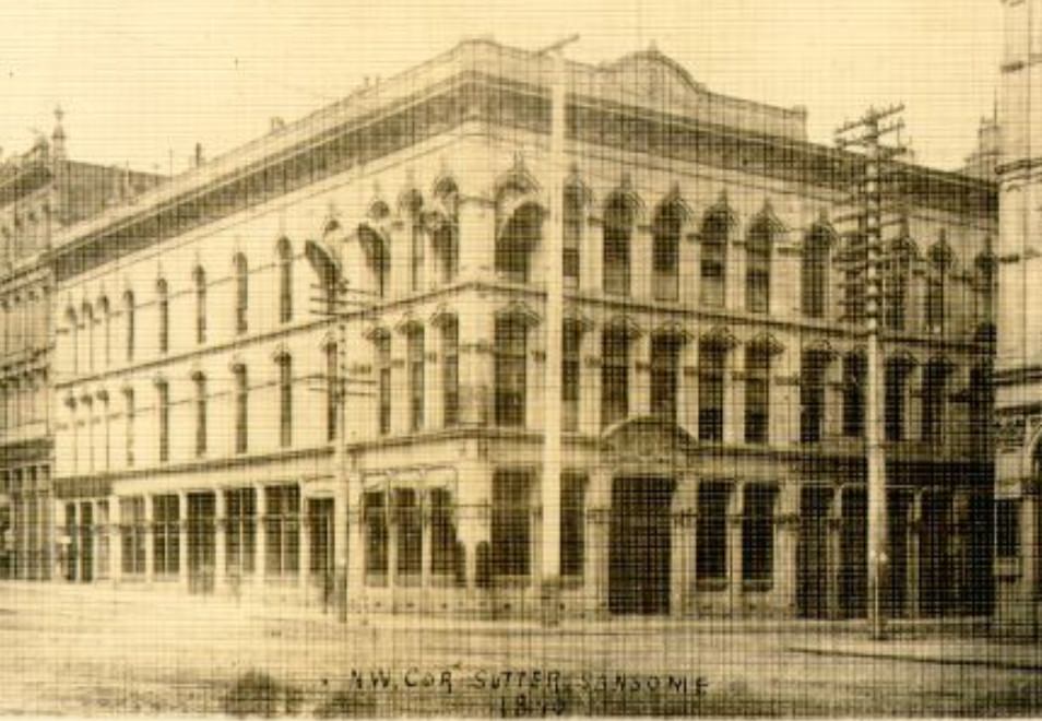 #91 Sansome and Sutter Street, 1890