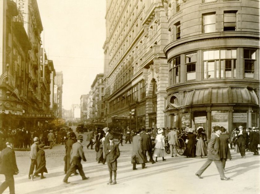 #16 Powell at Market Street, 1909
