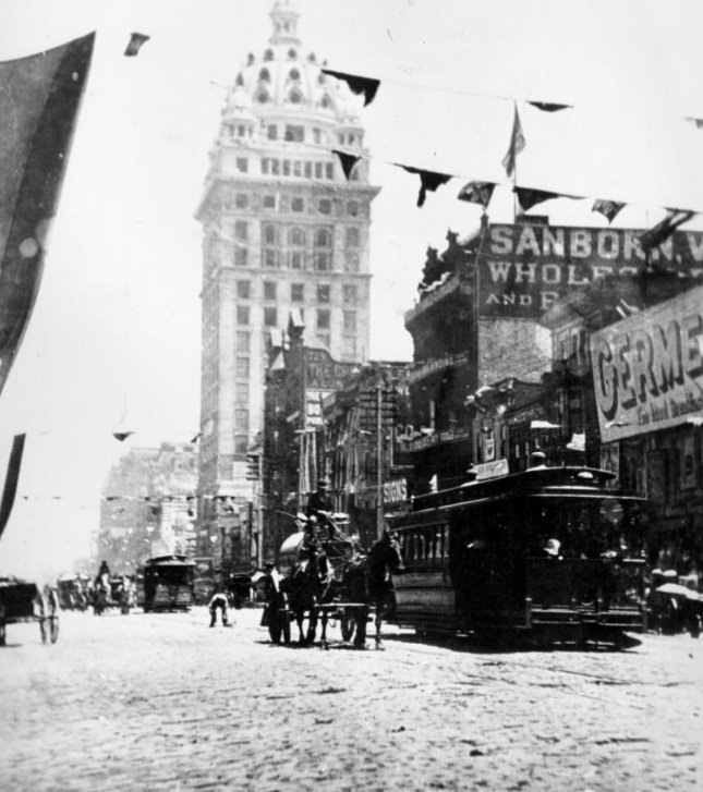 #18 Market Street, east of Grant Avenue, September 9, 1900
