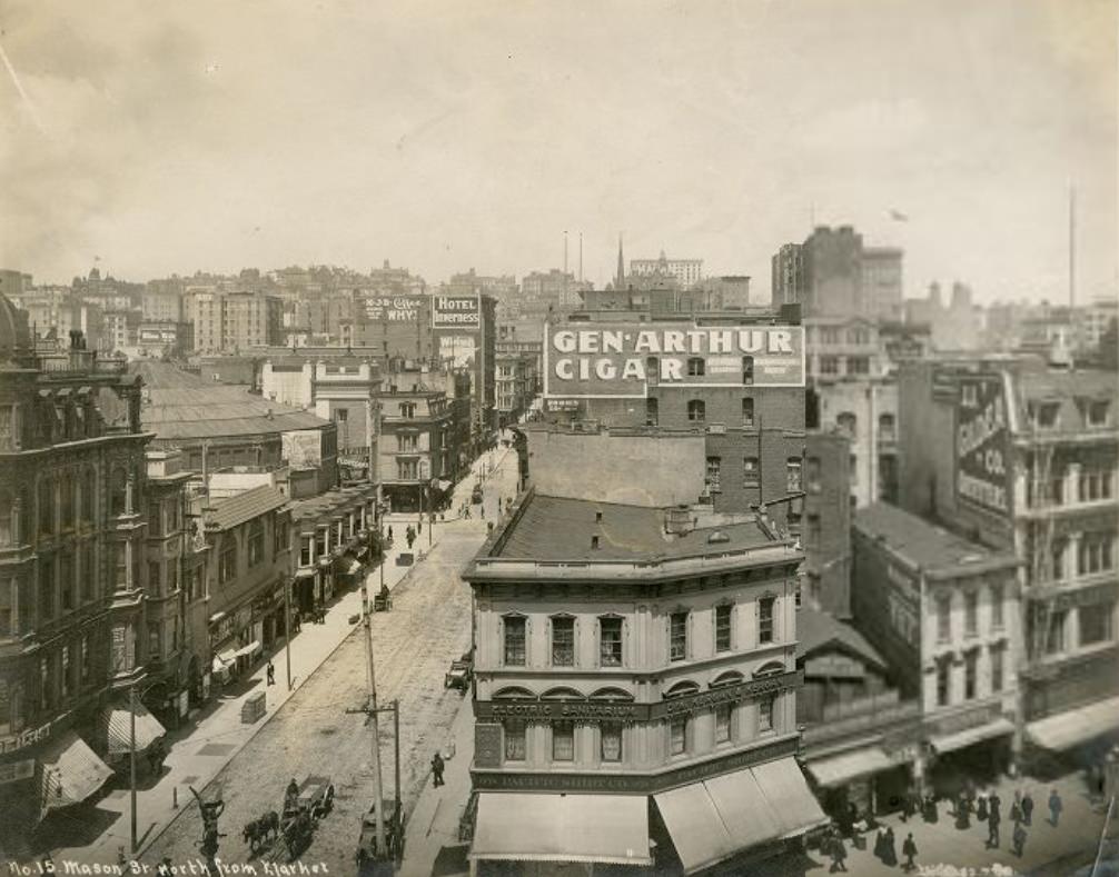 #22 Mason Street North from Market, 1905