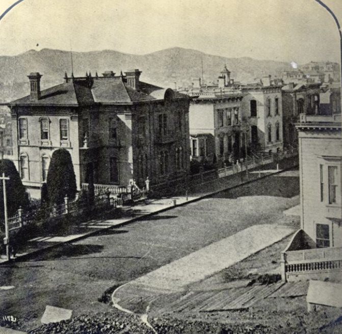 #25 Pine Street, near Mason, 1906