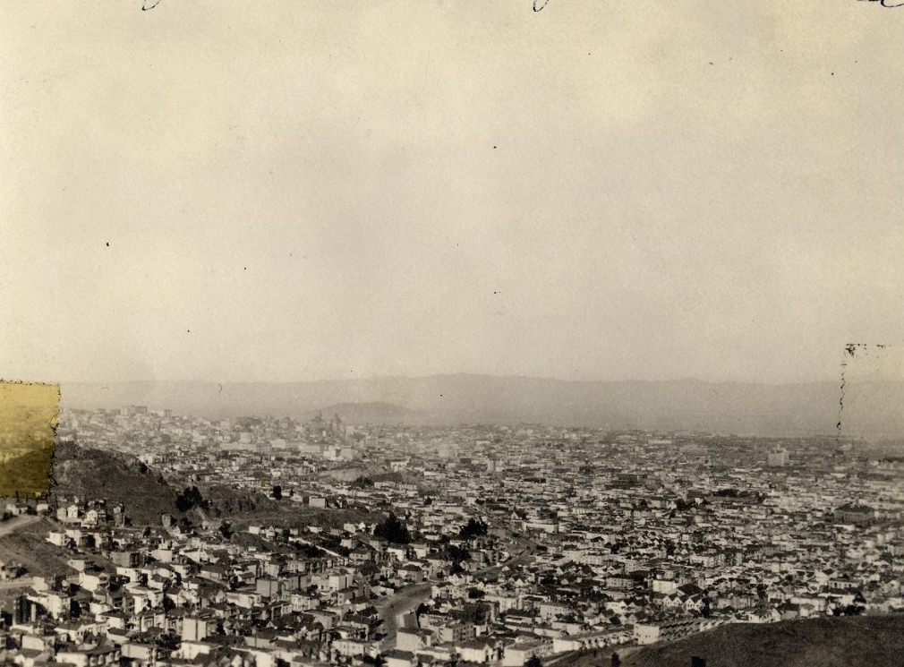#37 View of San Francisco from Twin Peaks, early 1900s