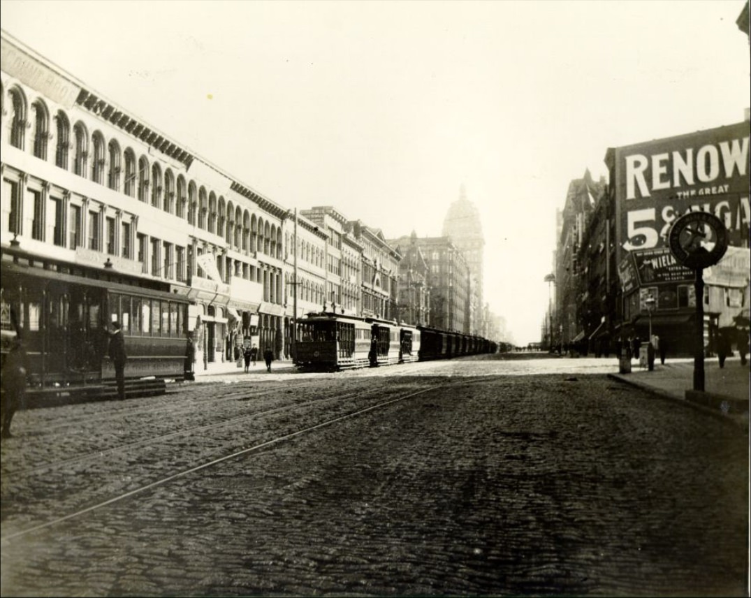 #51 Market Street, looking west, circa 1901