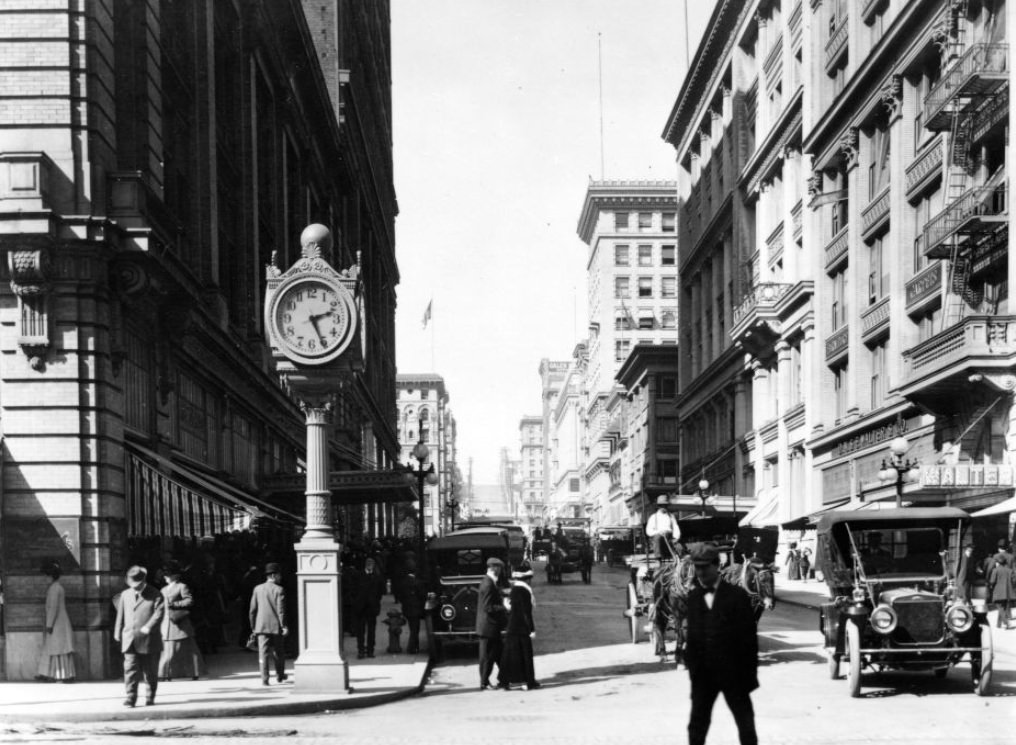 #106 Stockton and O’Farrell streets, circa 1910s.