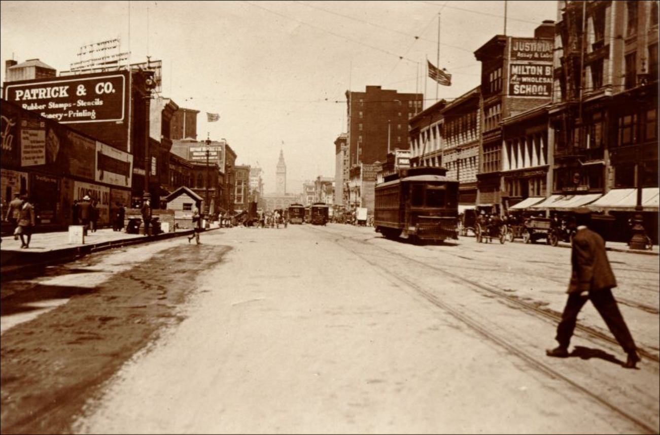 #10 Market Street east of Second Street, 1915.