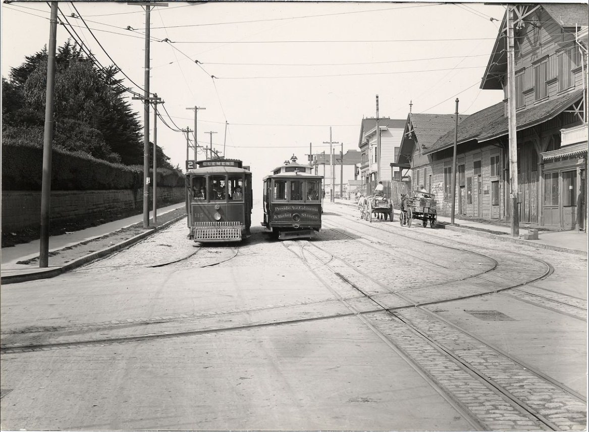 #52 Presidio and California Street, looking west, September 11, 1912.