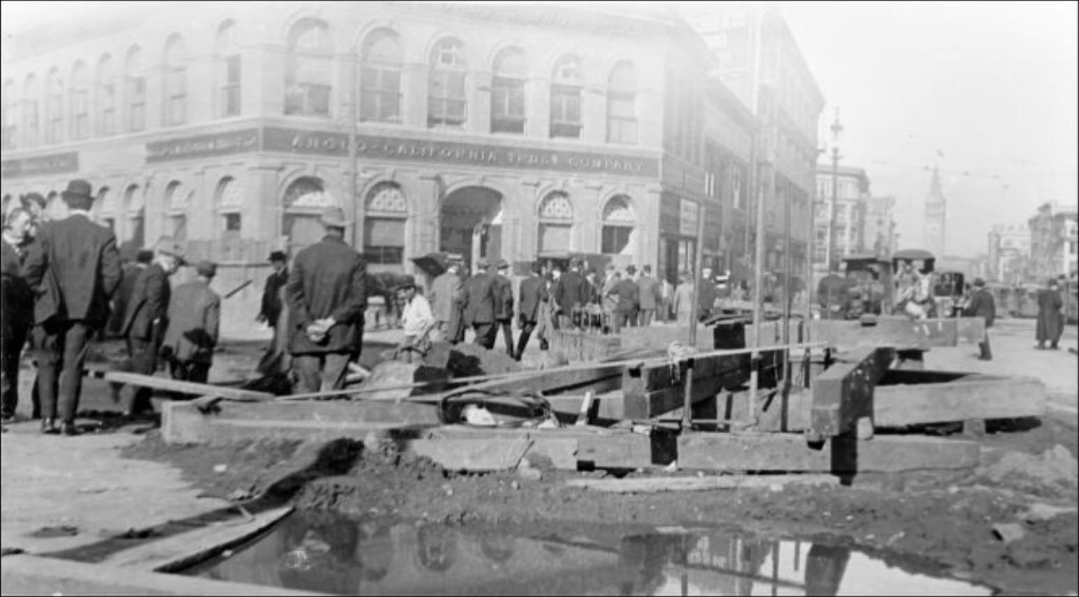 #73 Market and Sansome Street, 1912.