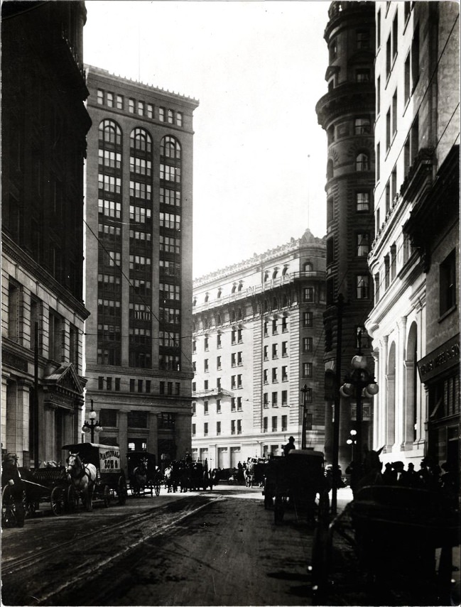 #79 Montgomery Street near Market in the 1910s.