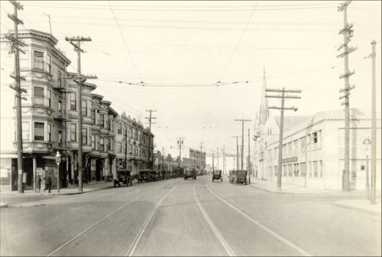 #103 Howard Street at 13th in 1926.