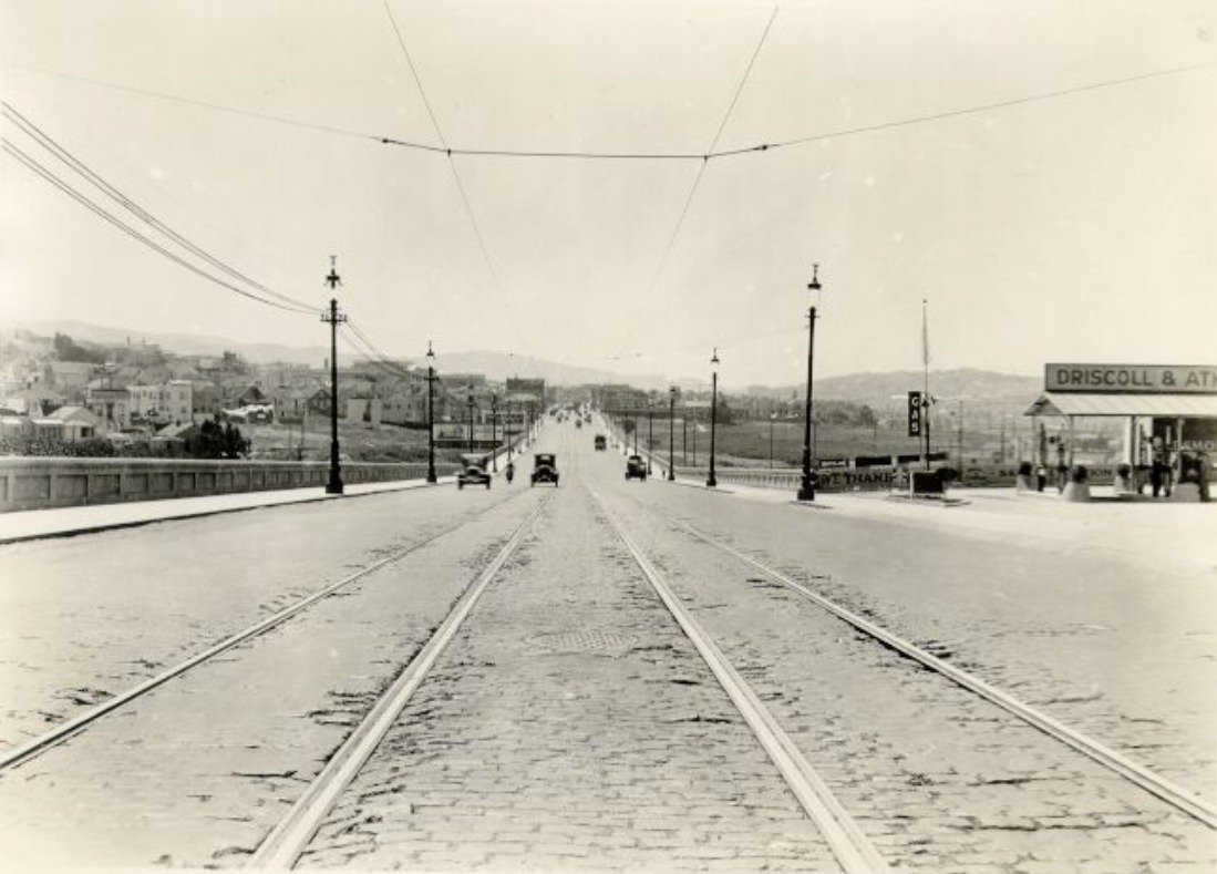 #111 Mission Street, south of Bosworth in 1926.