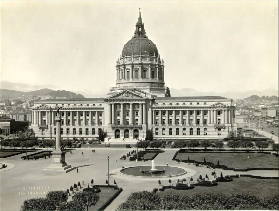 #120 Civic Center Plaza in the 1920s