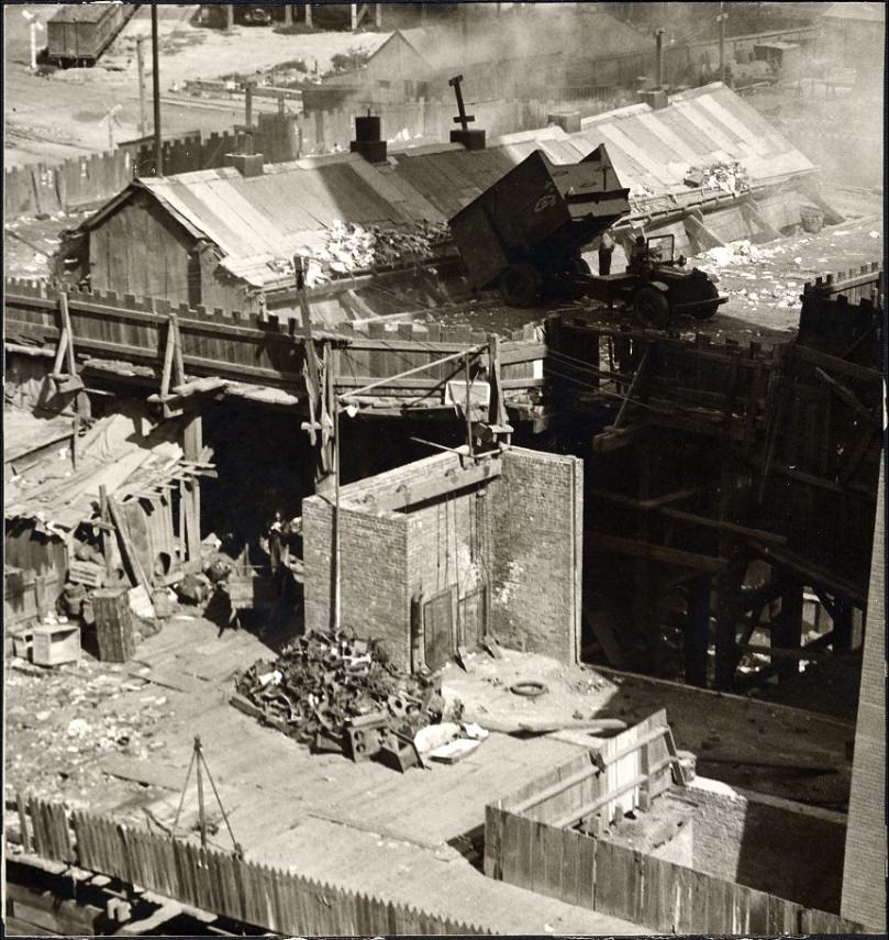 #129 Incinerator yard, 1929