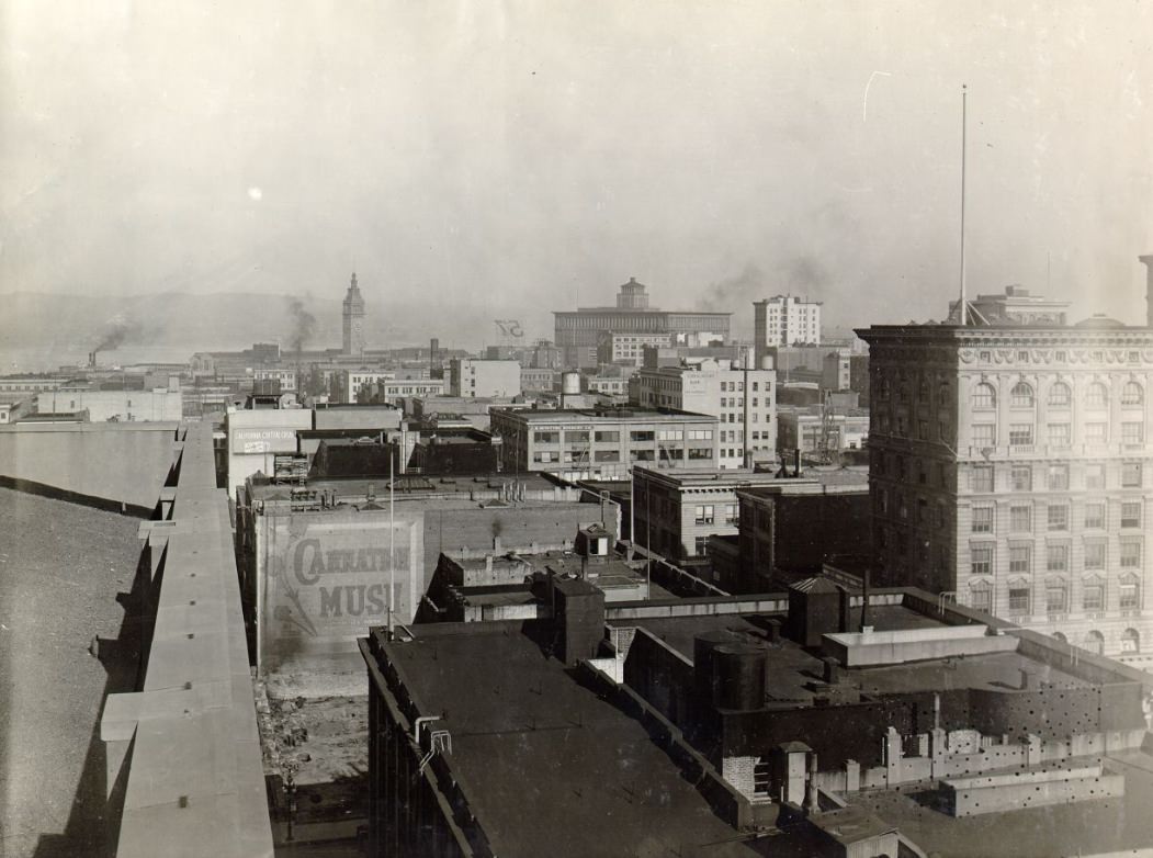 #147 View of San Francisco southeast from the Hall of Justice, 1921