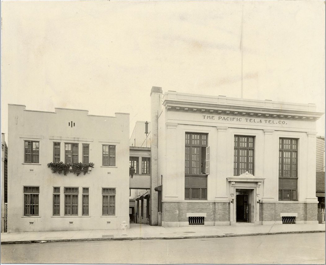 #155 Pacific Telephone & Telegraph Company building at 450 5th Avenue in the 1920s