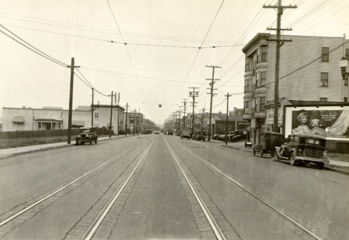 #163 Mission Street at France Street, 1929