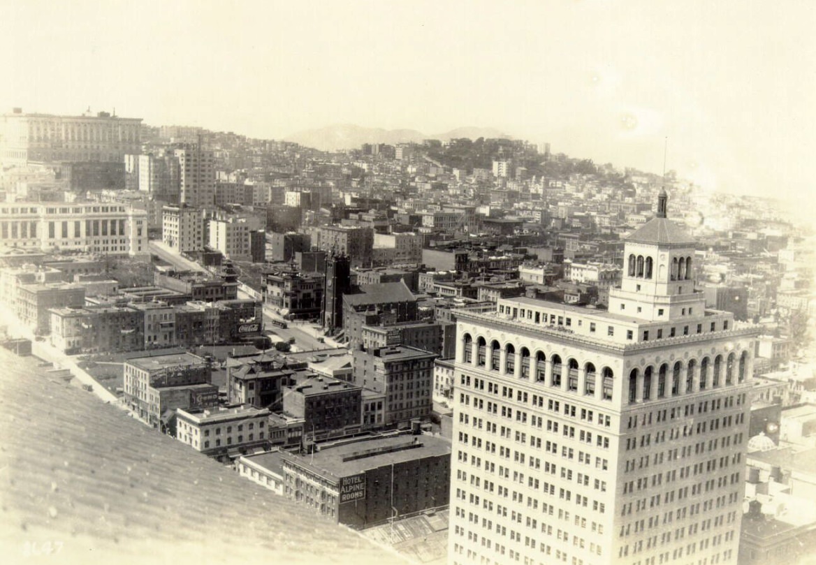 #176 Downtown view in the 1920s