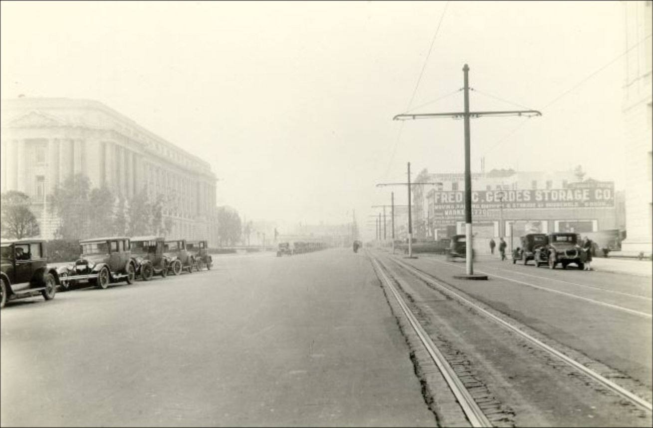 #177 McAllister at Polk Street, 1926