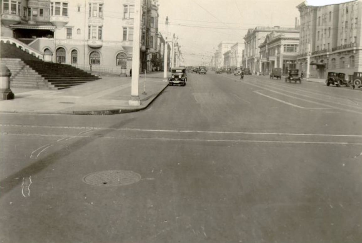 #184 Van Ness Avenue at O’Farrell Street, 1925
