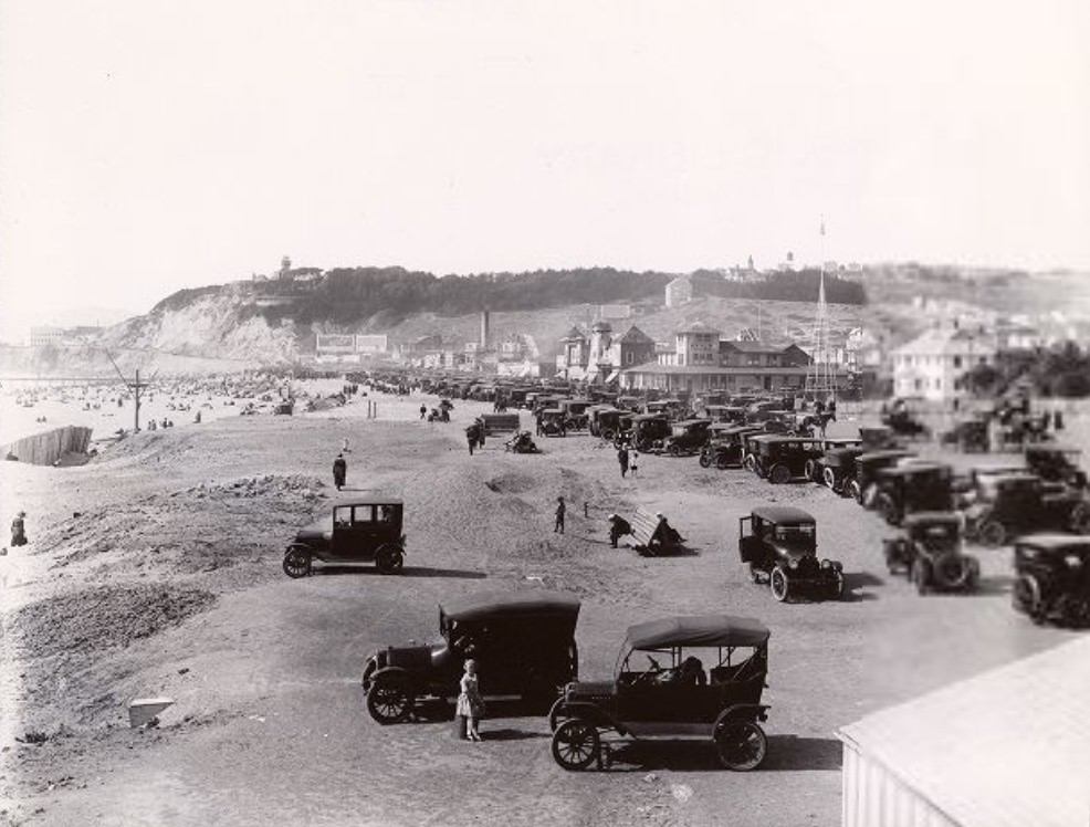 #191 Ocean Beach near Playland, 1922