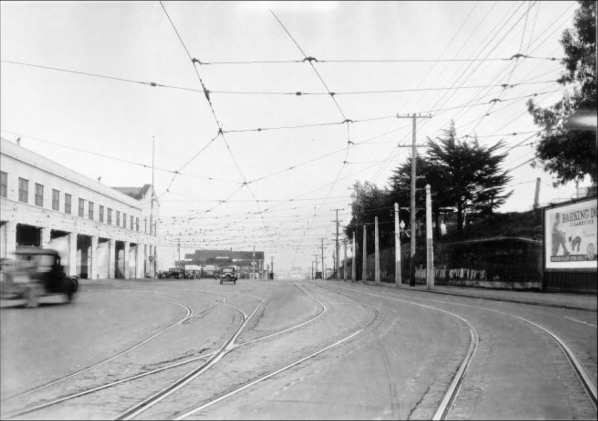#199 Geary Street at Presidio Avenue, 1928