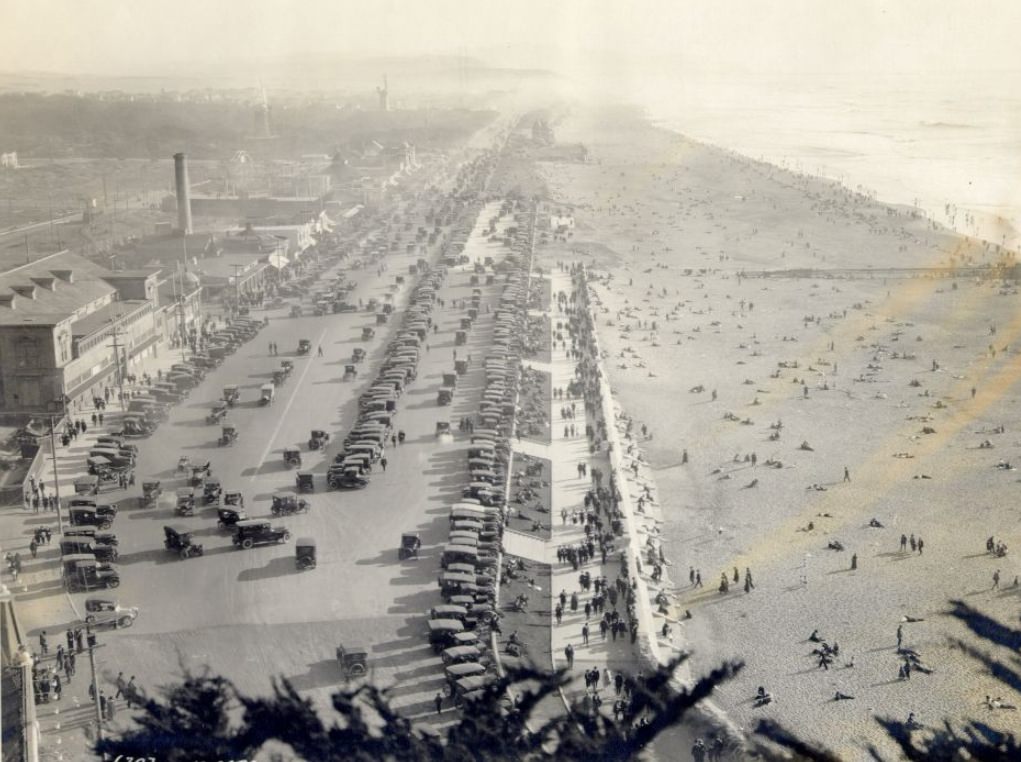 #23 Great Highway – Ocean Beach Esplanade, Winter Scene in 1920.