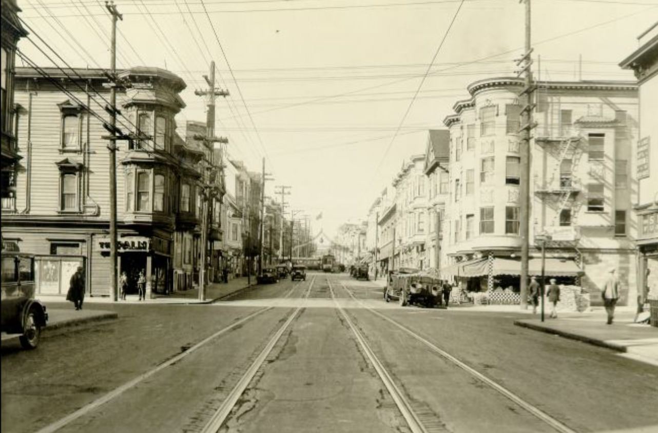 #1 McAllister at Webster Street, 1928