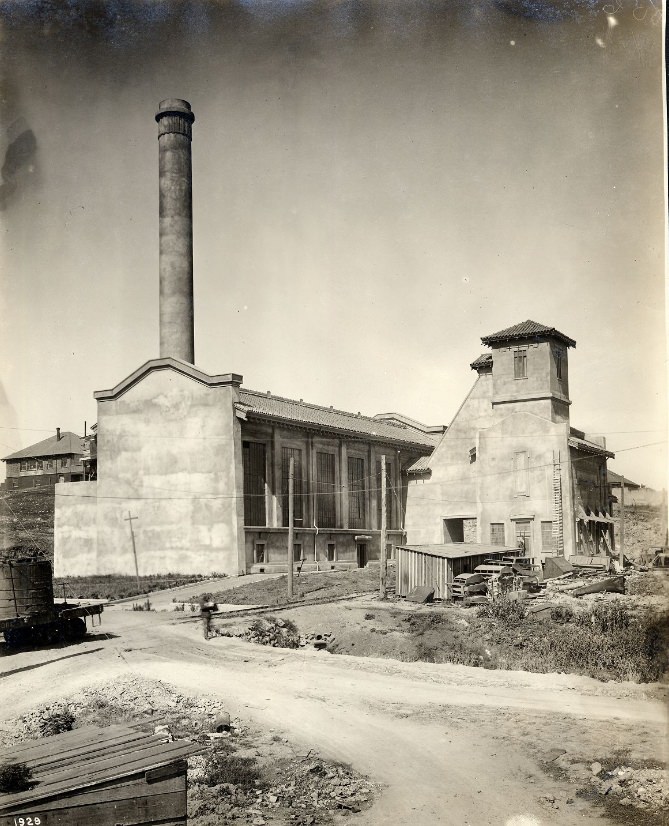 #12 Garbage incinerator in the 1920s