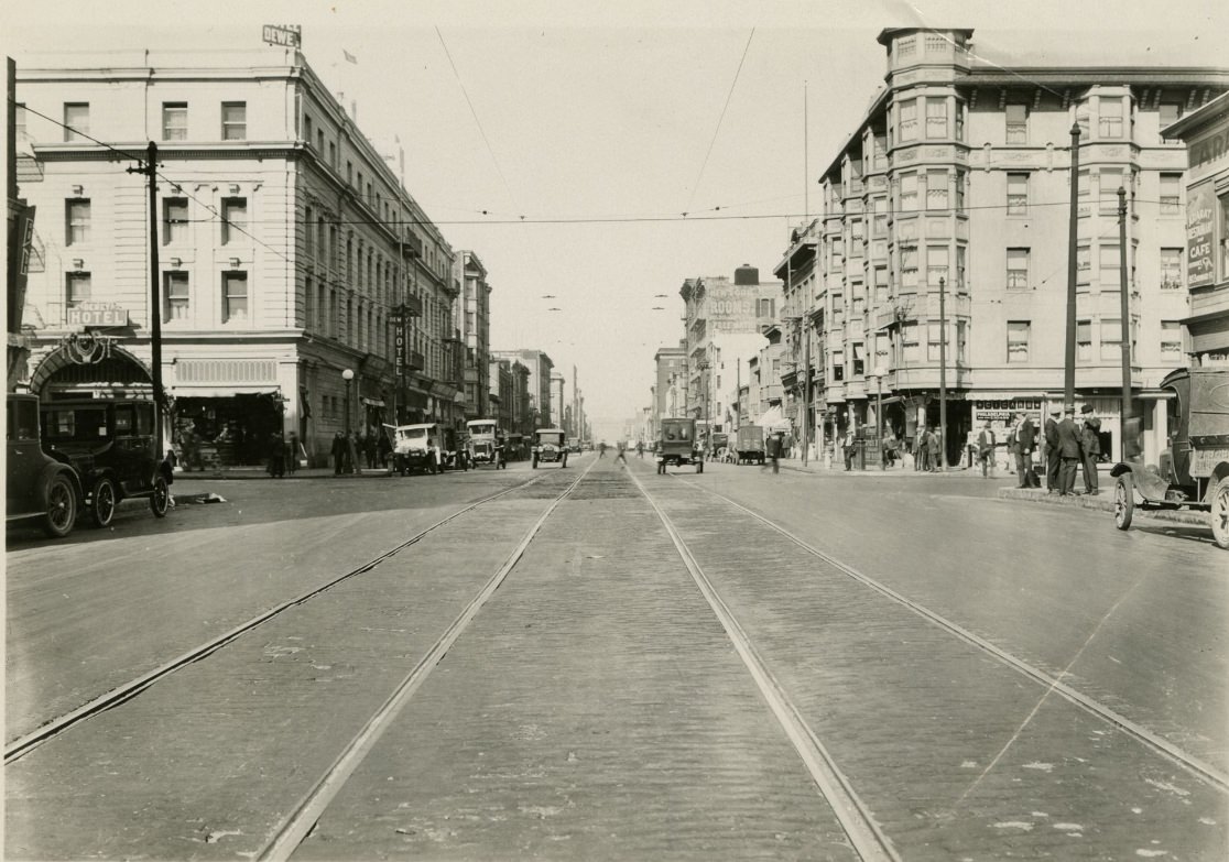 #13 Howard Street at 4th, circa 1925