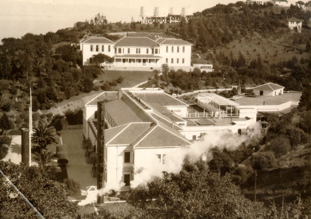#18 Immigration station at Angel Island in the 1920s
