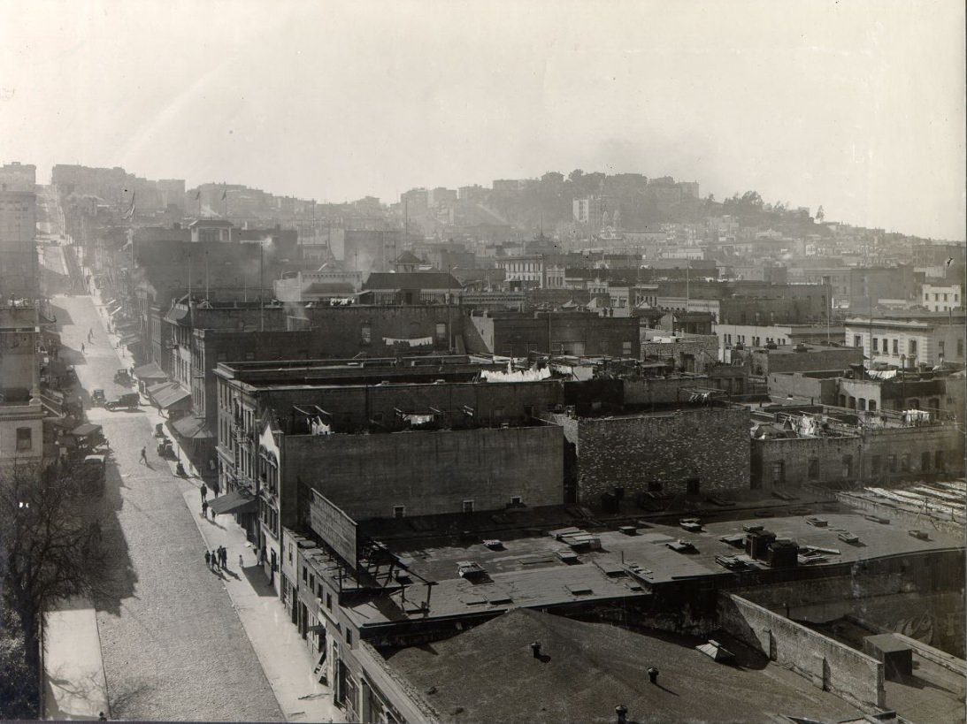 #21 View of San Francisco northwest from the Hall of Justice, 1921