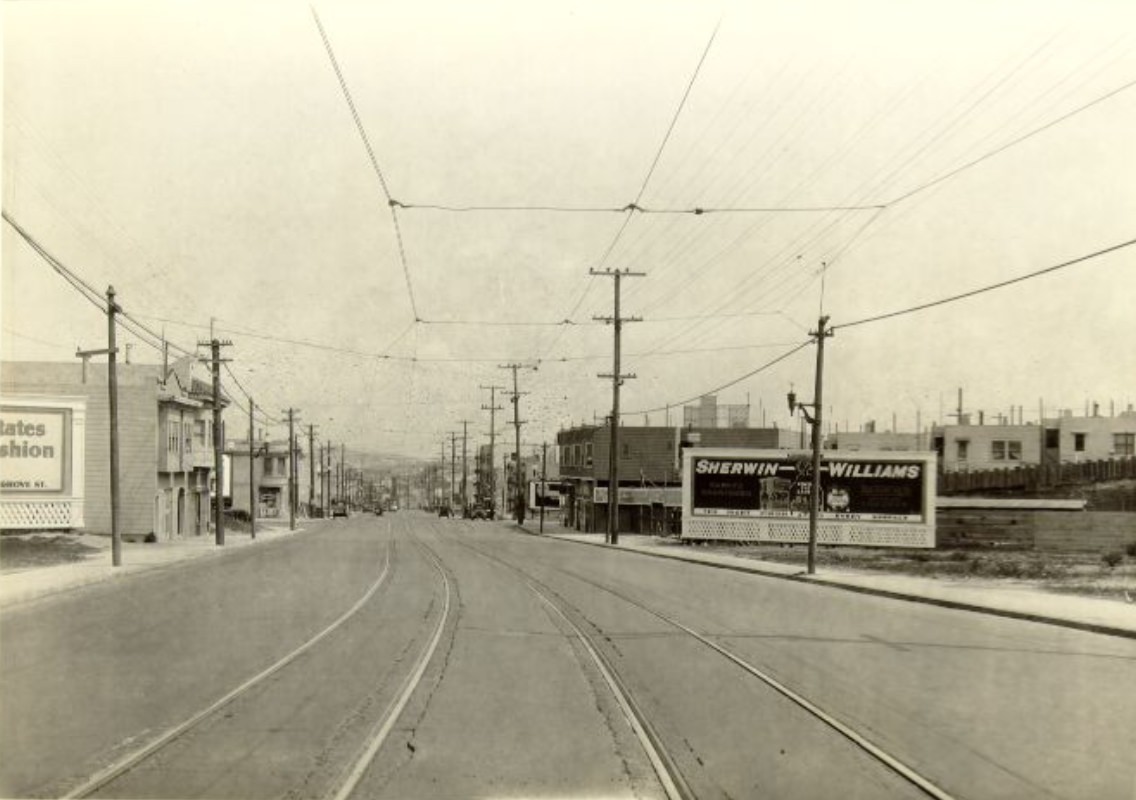 #32 Mission Street between Lowell and Guttenberg, 1929
