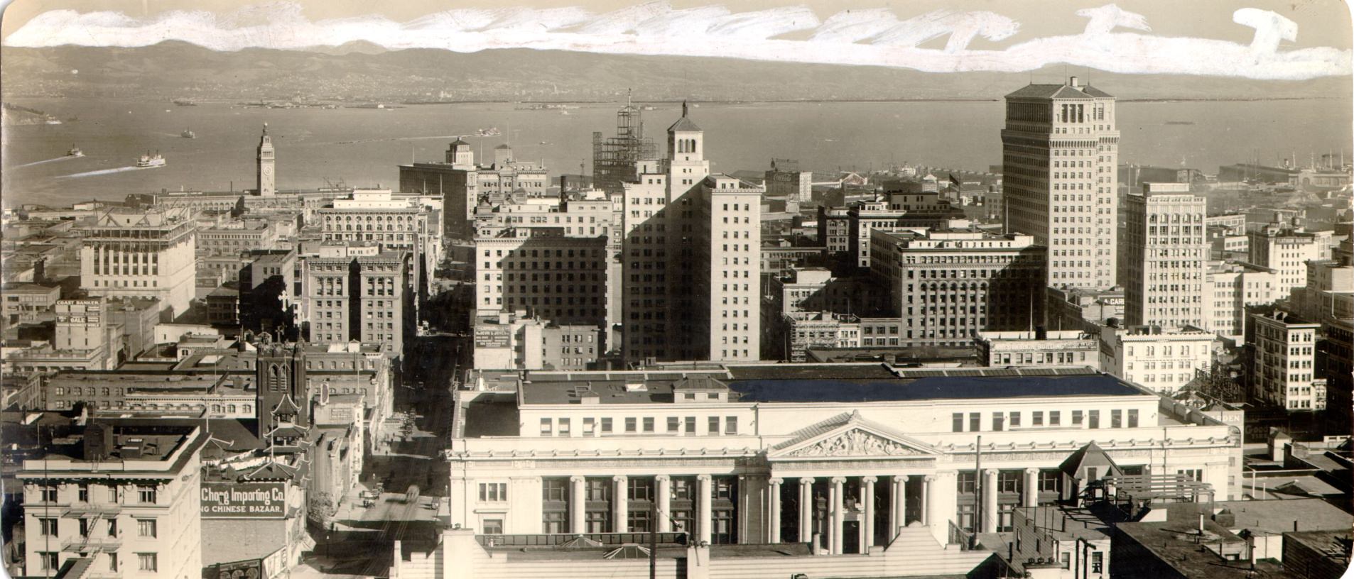 #37 View of downtown San Francisco looking southeast, 1923