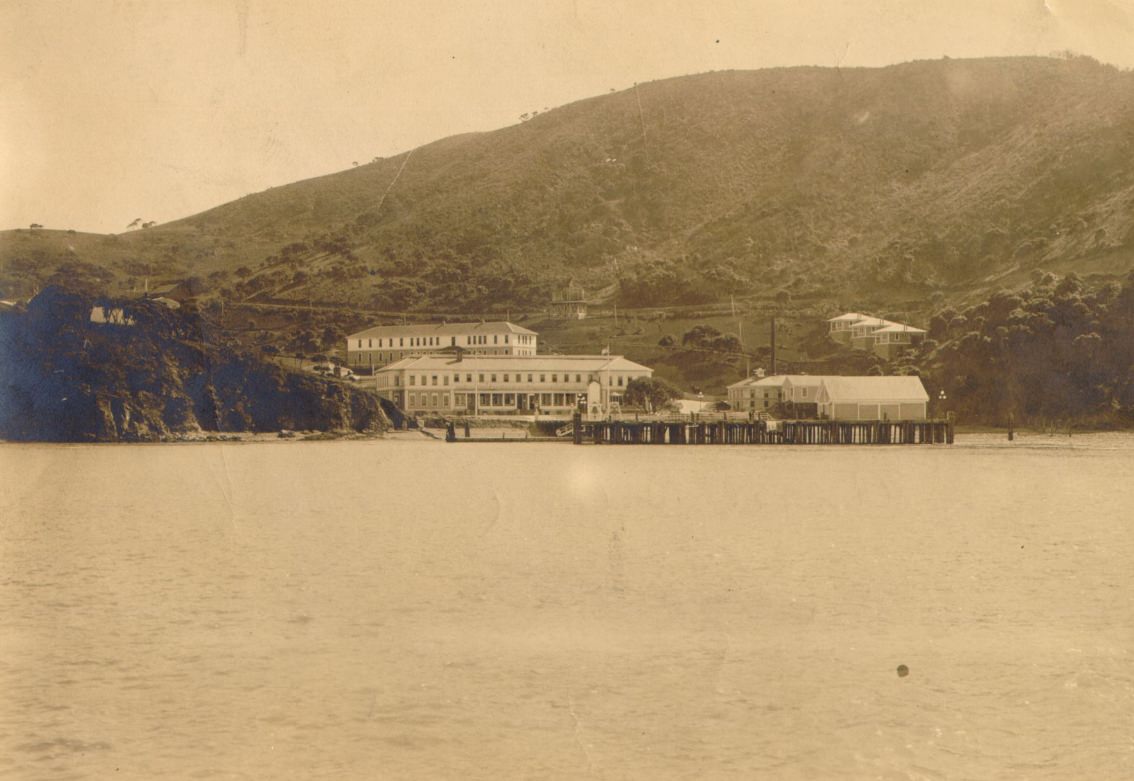 #26 Immigration station at Angel Island in the 1920s.