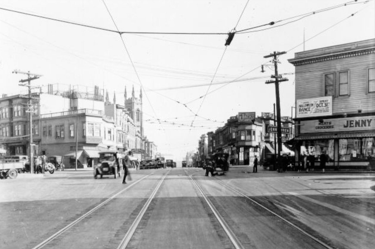 #42 Columbus Avenue in the 1920s