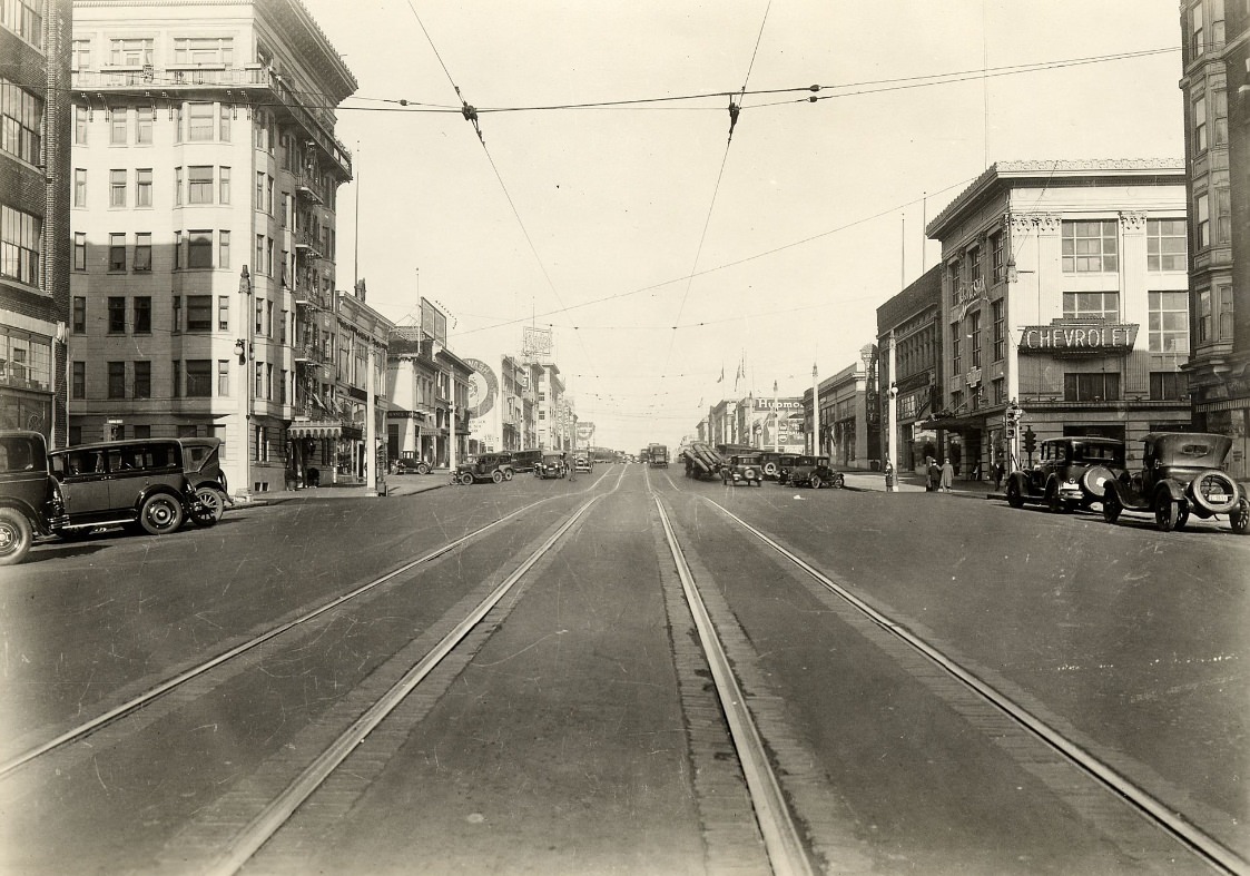 #59 Van Ness Avenue at Bush Street, 1926