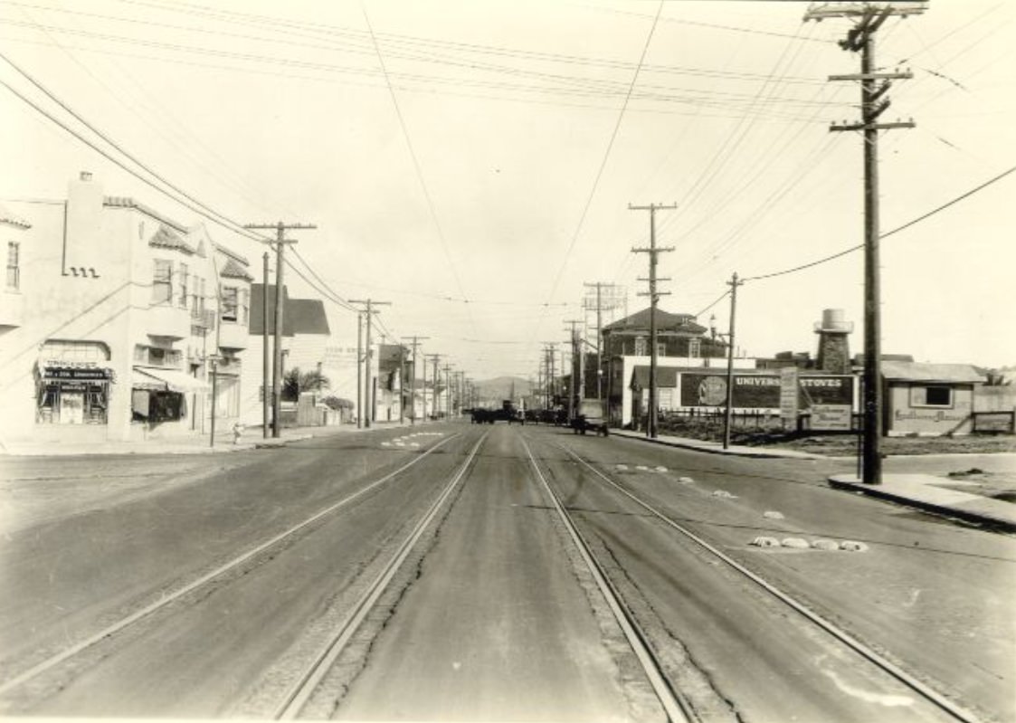 #63 Mission Street at Sickles, 1926