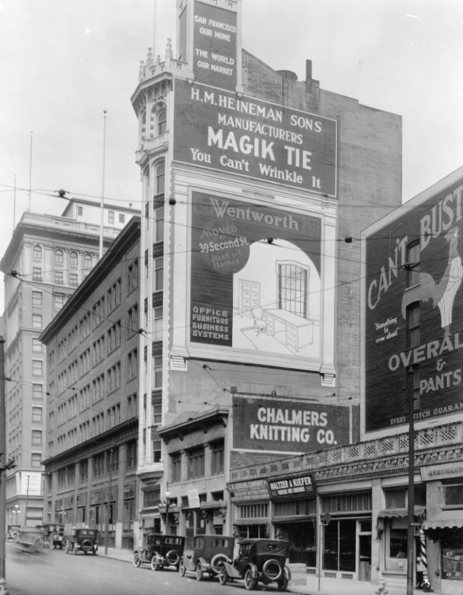 #66 Bush Street in the 1920s