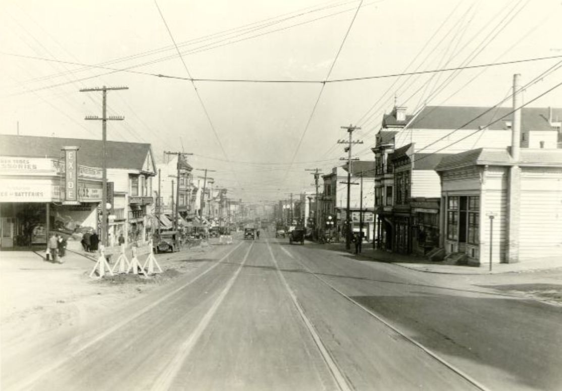 #69 Mission Street at Cortland, 1926