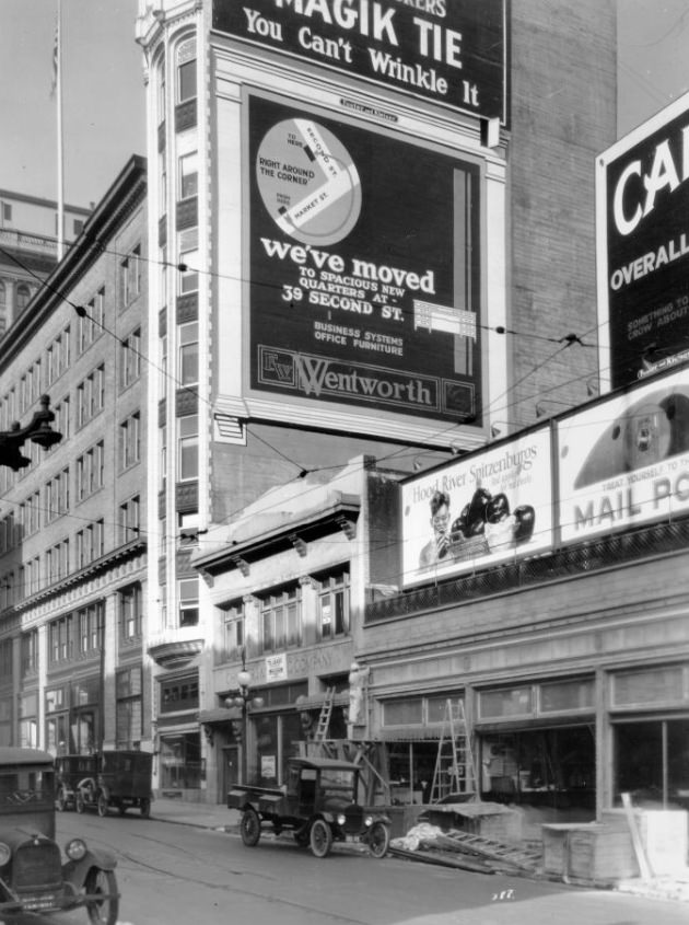 #78 Bush Street in the 1920s
