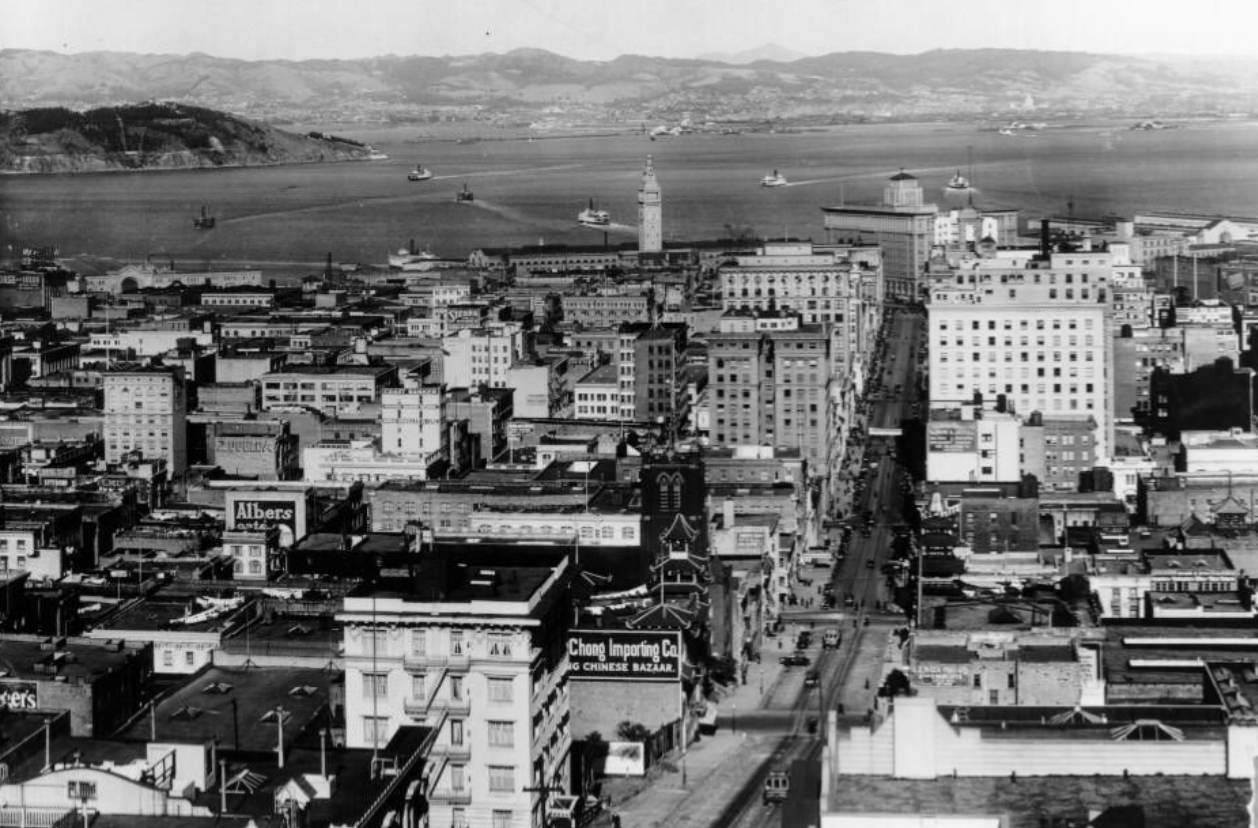 #123 Downtown view in the 1920s