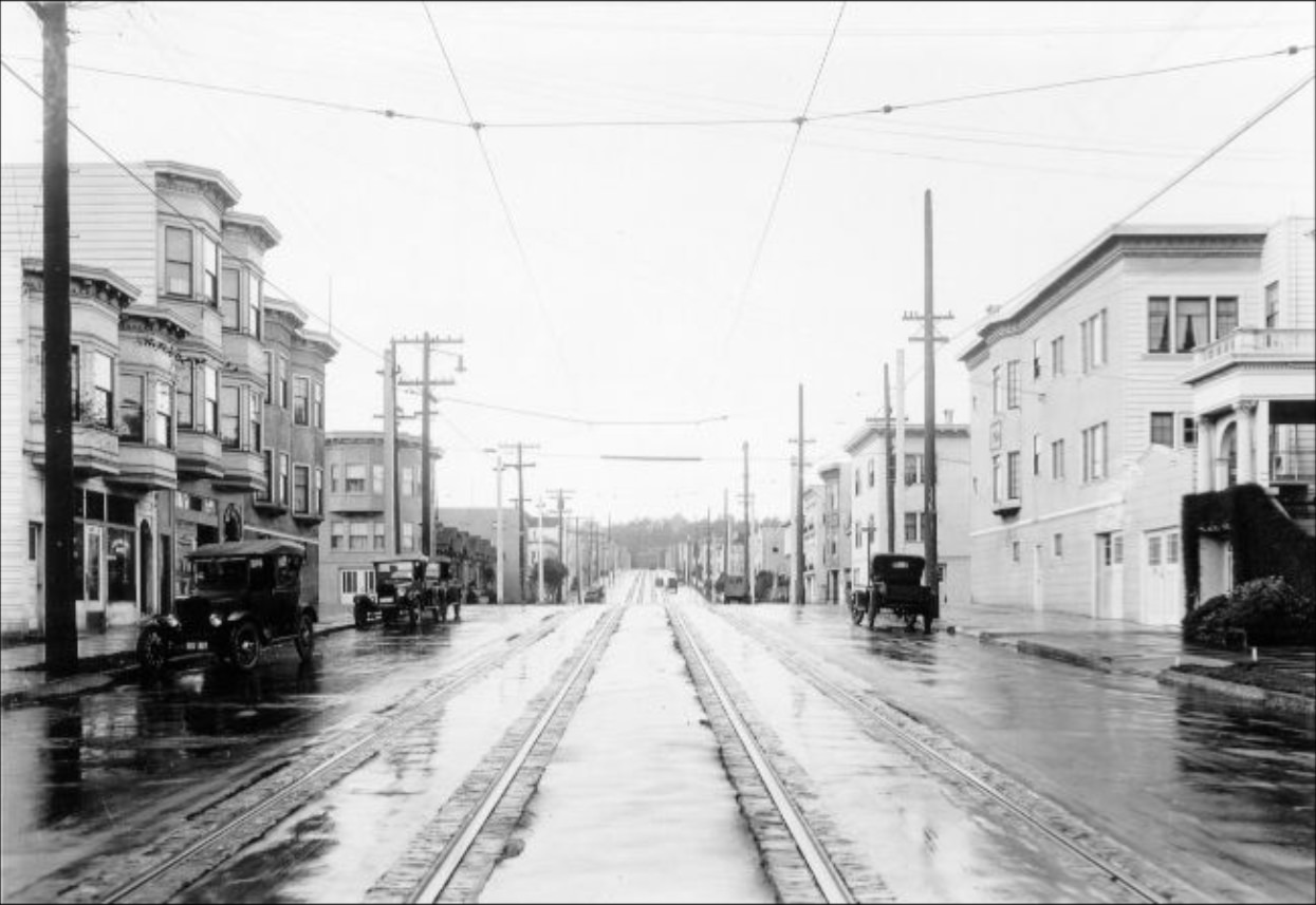 #36 California Street at 27th Avenue in 1926.