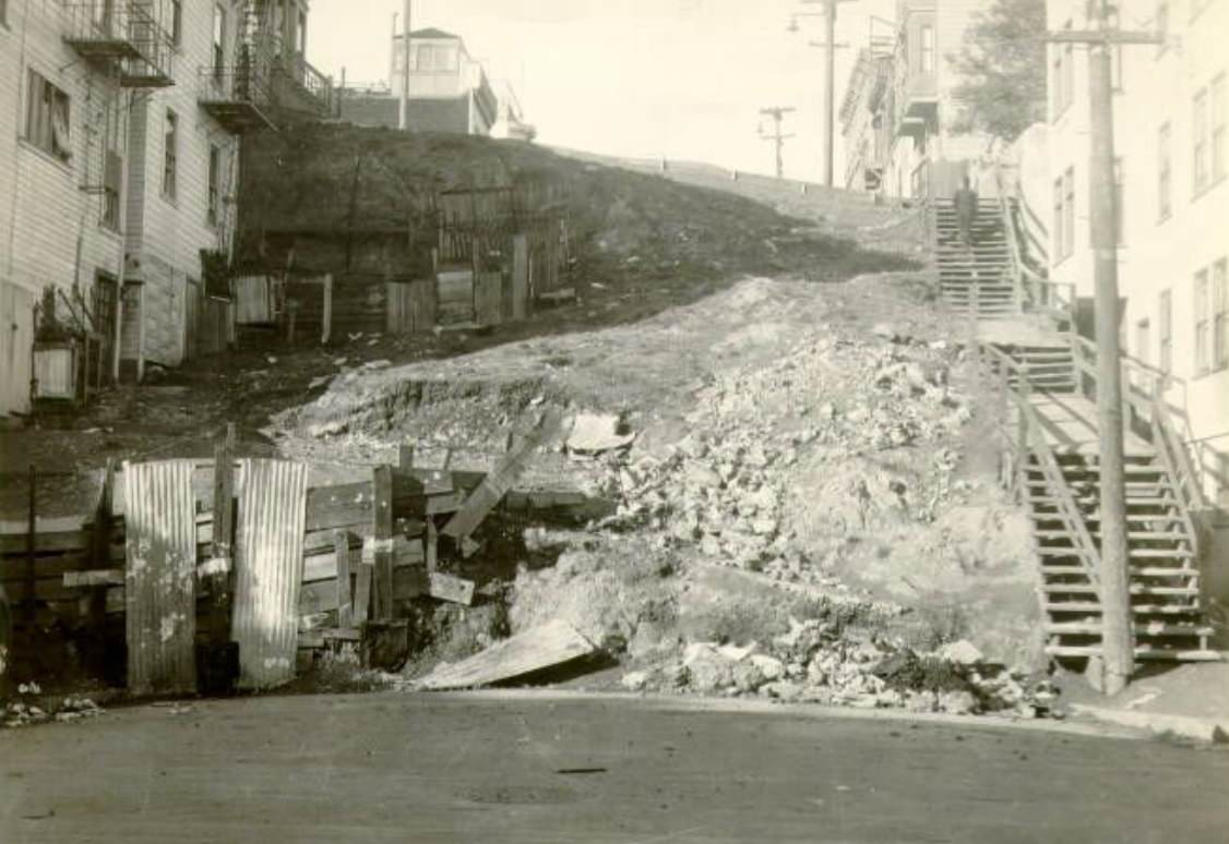 #147 Montgomery north of Green Street, 1927